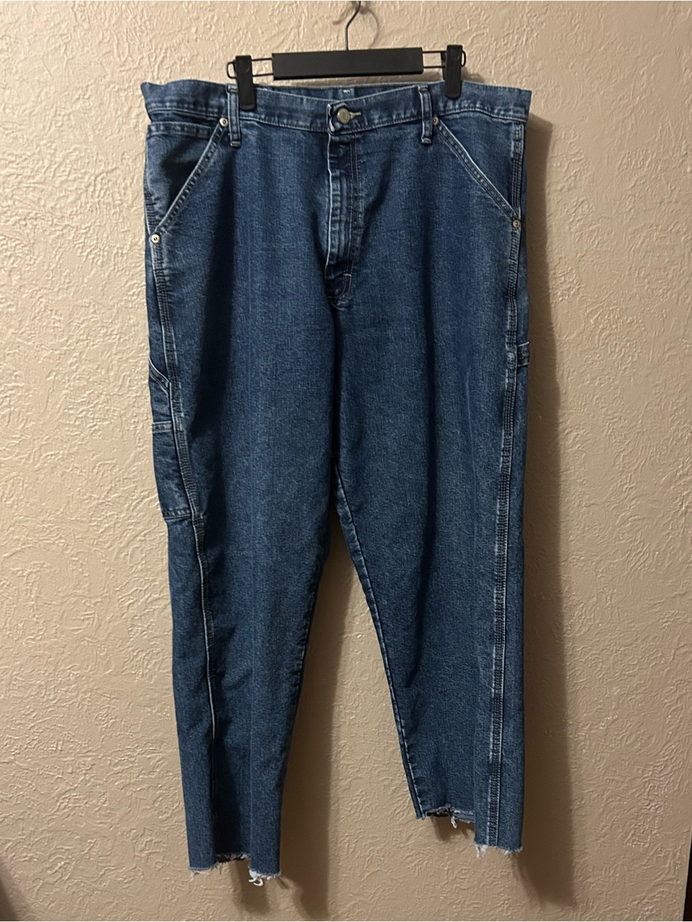 Wrangler Relaxed Fit Jeans in Blue Denim